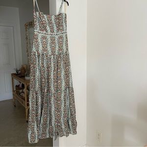 Agua by Agua Bendita Monarca Azul Lima Maxi Dress Size: Small